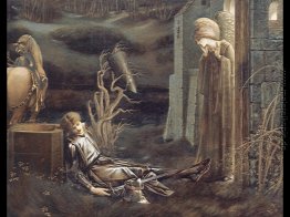Der Traum des Lancelot in der Kapelle des San Graal