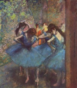 Dancers in Blue
