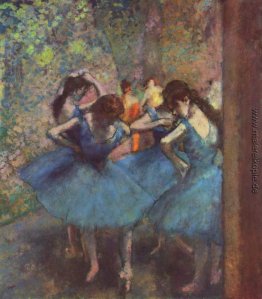 Dancers in Blue