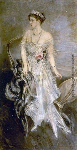 Mrs. Leeds, der spätere Prinzessin Anastasia von Griechenland (u