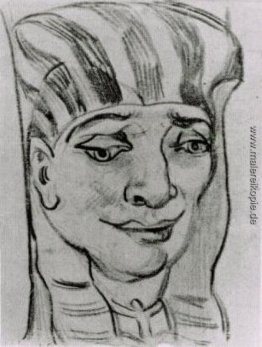 Maske einer ägyptischen Mumie 4