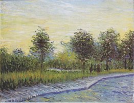 Way in der Argenson Park Voyer d'Asnieres
