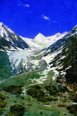 Gletscher auf dem Weg von Kaschmir nach Ladakh