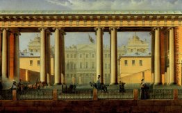 Blick auf den Anitschkow-Palast von der Fontanka