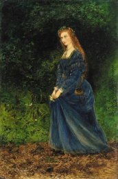 Portrait der Frau des Künstlers, Theodosia, als Ophelia Portrait der Frau des Künstlers, Theodosia, als Ophelia