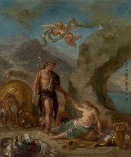 Der Herbst Bacchus und Ariadne