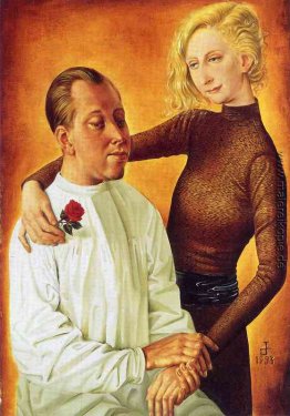 Porträt des Malers Hans Theo Richter und seine Frau Gisela