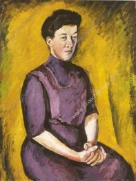 Porträt von Zinaida Konchalovskaya