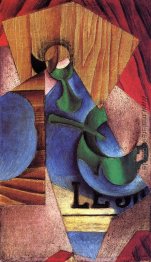 Glas, Cup und Zeitung Glas, Cup und Zeitung