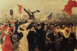 Demonstration am 17. Oktober 1905 (Skizze)