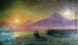 Niedergeschlagenheit von Noah vom Berg Ararat