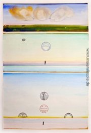 Japanische Sonnenuntergang, # 16 Japanische Sonnenuntergang, # 16