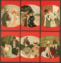 Paare zwischen roten Grenzen