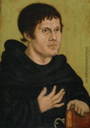 Porträt von Martin Luther als Augustinermönch Porträt von Martin Luther als Augustinermönch