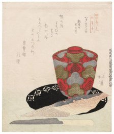 Reiskuchen und Bonito