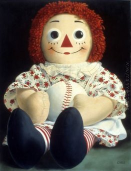 Raggedy Ann mit Baseball-