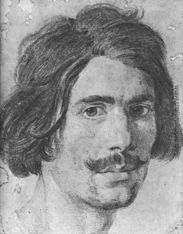 Porträt eines Mannes mit einem Schnurrbart (vermeintlichen Selbs