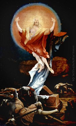 Die Auferstehung Christi (rechte Flügel des Isenheimer Altar)