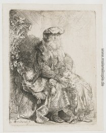 Jacob streichelt Benjamin Jacob streichelt Benjamin