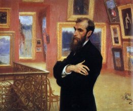 Porträt von Pavel Tretjakow, Gründer der Tretjakow-Galerie