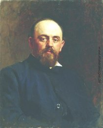 Porträt von Railroad Tycoon und Mäzen Savva Mamontov Ivanovich