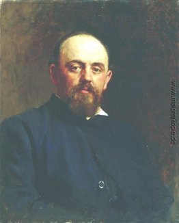 Porträt von Railroad Tycoon und Mäzen Savva Mamontov Ivanovich