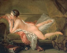 Porträt von Marie-Louis O'Murphy (Akt auf einem Sofa)