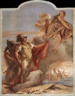 Venus Abschied von Aeneas, aus dem Zimmer der Aeneis im Palazzin