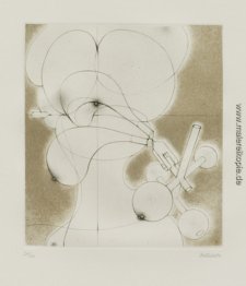 Woman MG-Schützen in einem Zustand der Gnade