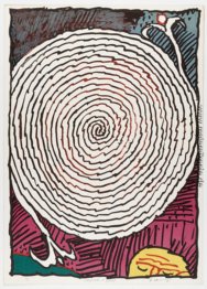 Tafel IV aus dem Portfolio Ceremonial Labyrinthe (Labyrinthes d'