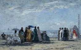 Der Strand von Trouville