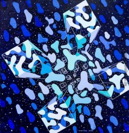 Integration 40 x 39 cmóleo sobre madeiraass Integration 40 x 39 cmóleo sobre madeiraass