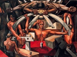 Menschheit Kampf für einen dauerhaften Frieden (Detail)