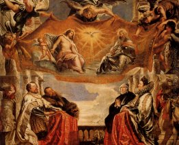Die Dreifaltigkeit verehrt durch den Herzog von Mantua und seine