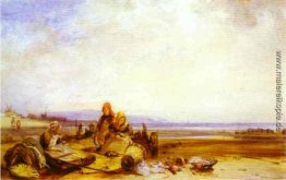 Strand in der Normandie
