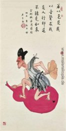 Eine wahnsinnige Mönch Eine wahnsinnige Mönch