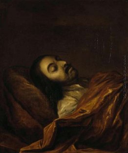 Peter I auf seinem Sterbebett