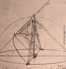 Entwurf für einen parabolischen Kompass