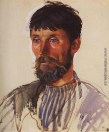 Portrait eines Bauern I.D. Golubeva Portrait eines Bauern I.D. Golubeva