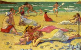 Spiele im Sand (auch bekannt als Beach bekannt mit Fighters)