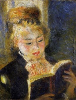 Der Reader (junge Frau liest ein Buch)