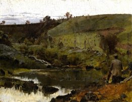 Ein ruhiger Tag auf dem Darebin Creek