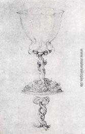 Entwurf für einen Kelch, mit einer Variante des Basis