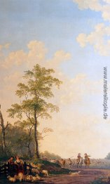 Landschaft mit Reitern Landschaft mit Reitern