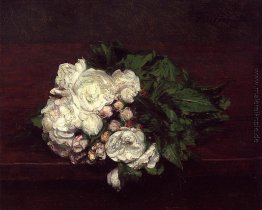 Blumen, White Roses