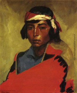 Young Buck der Tesuque Pueblo