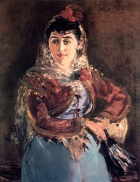 Porträt von Emilie Ambre in Rolle der Carmen Porträt von Emilie Ambre in Rolle der Carmen