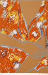 Frau im roten Kimono Frau im roten Kimono