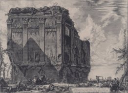 Die so genannten Tempel des Salus, auf dem Weg nach Albano