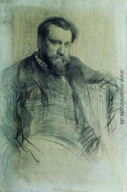 Porträt des Künstlers Valentin Serov